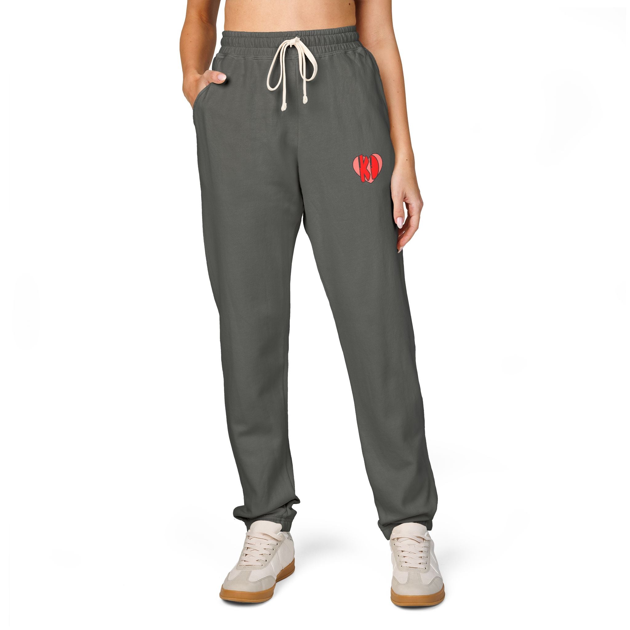Heart Patch Sweatpants Kupid
