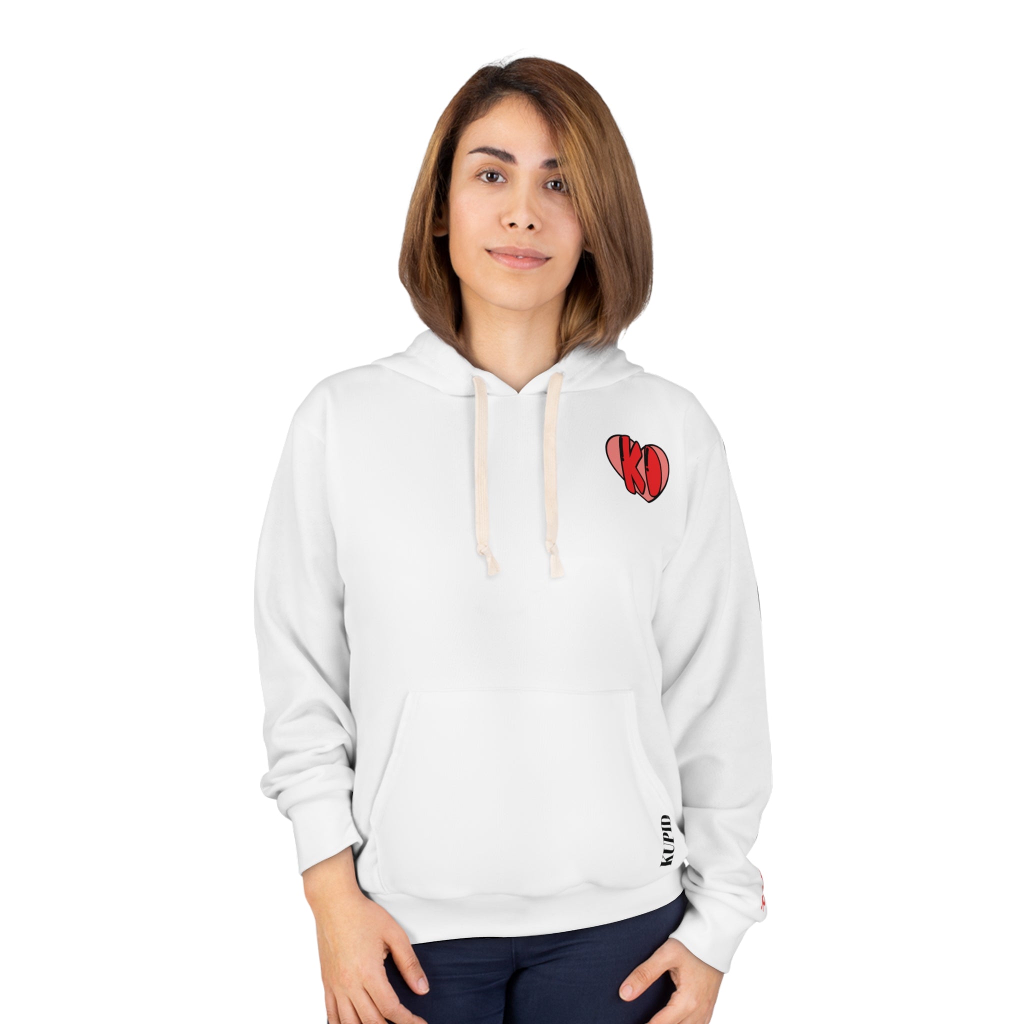 Kupid Heart Hoodie Love Leaves Scars.